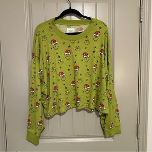 Cropped Grinch PJ’s